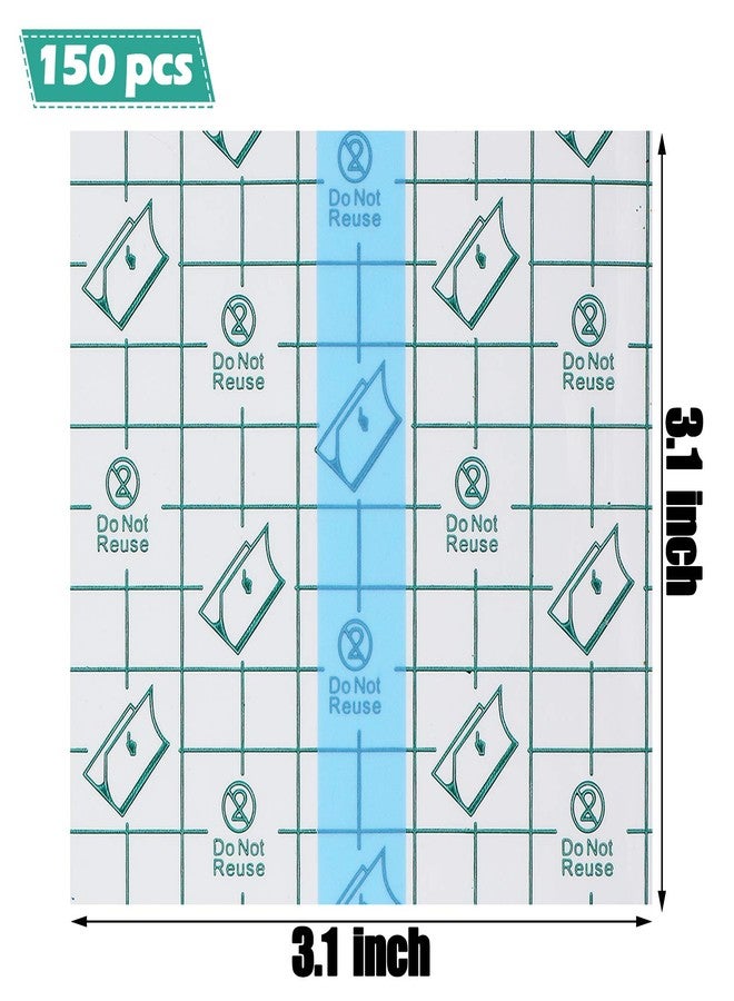 بيبتو 150 قطعة من الضمادات اللاصقة المرنة، ضمادات شفافة مقاومة للماء - Image 2